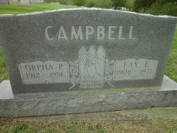 Orpha Pearl <I>Pearson</I> Campbell 