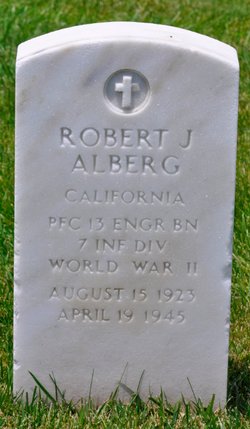 PFC Robert J Alberg 