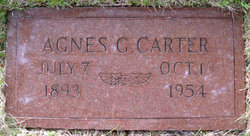 Agnes G. <I>Parker</I> Carter 