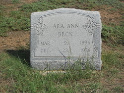 Ara Ann Beck 