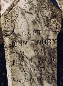 Capt John Foster Oury 