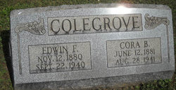 Edwin F Colegrove 