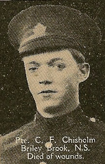 Private Colin Francis Chisholm 