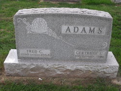 Gertrude C <I>Stevens</I> Adams 
