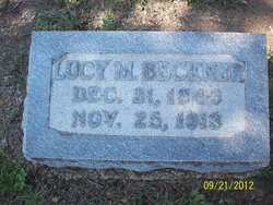 Lucy M. <I>Chenault</I> Beckner 