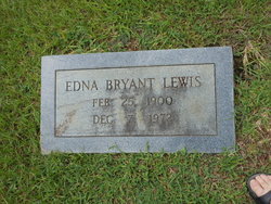 Edna Thomas <I>Bryant</I> Lewis 