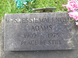 Jessie Mae <I>English</I> Adams 