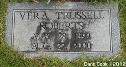 Vera <I>Trussell</I> Roberts 