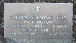 Calvin Stewart Fox 