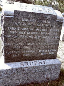 Mary <I>Bowler</I> Brophy 