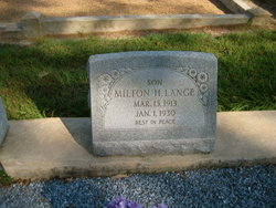 Milton H Lange 