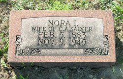 Nora I. <I>Bowen</I> Salyer 