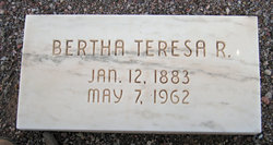 Bertha Teresa <I>Reynolds</I> Brown 