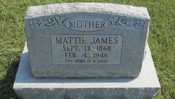 Mattie <I>Barnett</I> James 