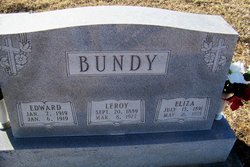 Eliza Jane <I>Bush</I> Bundy 