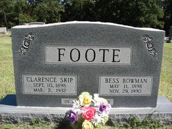 Clarence Skipwith “Skip” Foote 