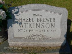 Hazel <I>Brewer</I> Atkinson 