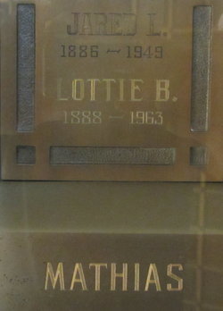 Lottie <I>Bowen</I> Mathias 
