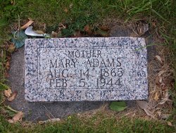 Mary Ann <I>Adams</I> Haws 