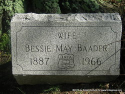 Bessie May <I>LeFevre</I> Baader 
