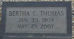 Bertha <I>Cox</I> Thomas 