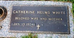 Catherine <I>Helms</I> White 