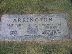 Leroy Wesley Arrington 
