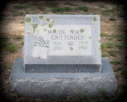 Maude Irma <I>Arthur</I> Crittenden 
