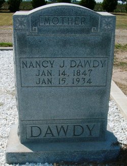 Nancy Jane <I>White</I> Dawdy 
