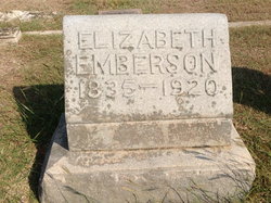 Elizabeth <I>Wilson</I> Emberson 