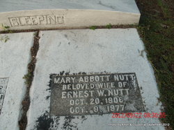 Mary Agnes <I>Abbott</I> Nutt 