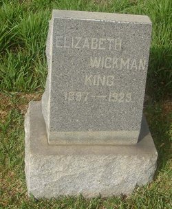 Elizabeth <I>Wickman</I> King 