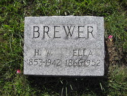Ella May <I>Thoroman</I> Brewer 