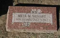 Meta Mary Ellen <I>Seba</I> Neihart 