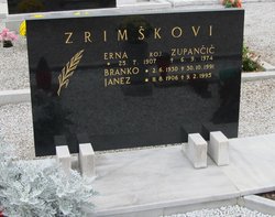 Erna <I>Zupančič</I> Zrimšek 