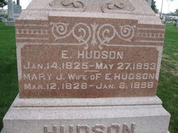 Mary J. <I>Burks</I> Hudson 