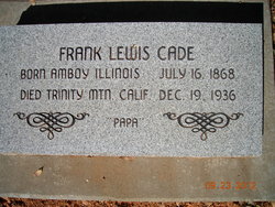 Frank Lewis Cade 