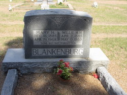 Willie H H Blankenburg 