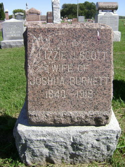 Elizabeth J “Lizzie” <I>Scott</I> Burnett 