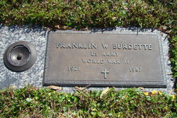 Franklin Wilkes “Frank” Burdette 