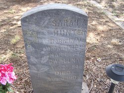 Sarah A <I>Hunter</I> Allman 