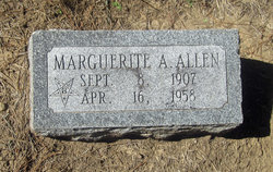 Marguerite A. <I>Edwards McCoskey Clark</I> Allen 