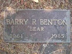 Barry R. “Bear” Benton 