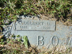 Adelbert D Bomar 