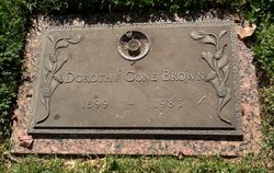 Dorothy <I>Cone</I> Brown 