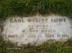 Carl Wesley Lowe 
