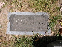 Gladys Maud <I>Russell</I> Ford 