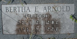 Bertha Ann <I>Fulford</I> Arnold 