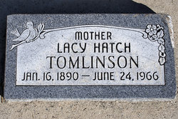 Lacy <I>Hatch</I> Tomlinson 