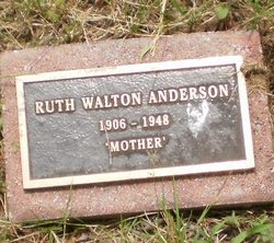 Ruth <I>Walton</I> Anderson 